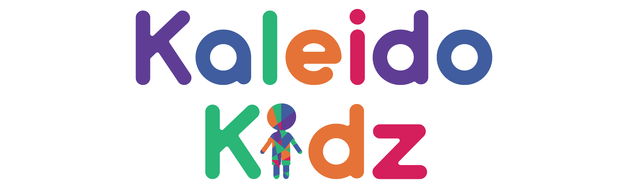 KaleidoKidz Secondary Logo - Transparent - No text at the bottom